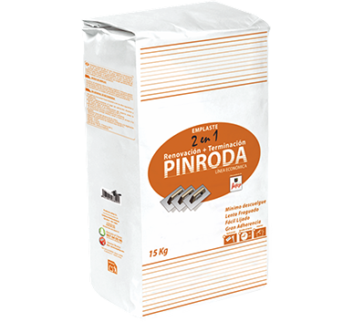 Pinroda emplaste 2 en 1 renovación y terminación