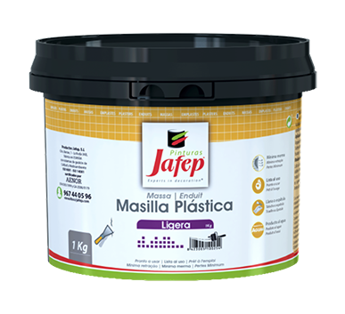 Masilla ligera exterior e interior Jafep