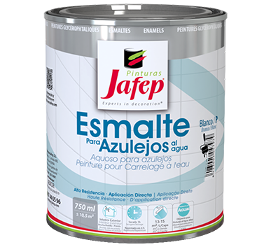 Esmalte para azulejos al agua Jafep