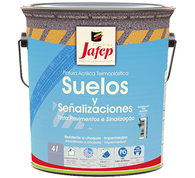Pintura para suelos acrílica al disolvente Jafep
