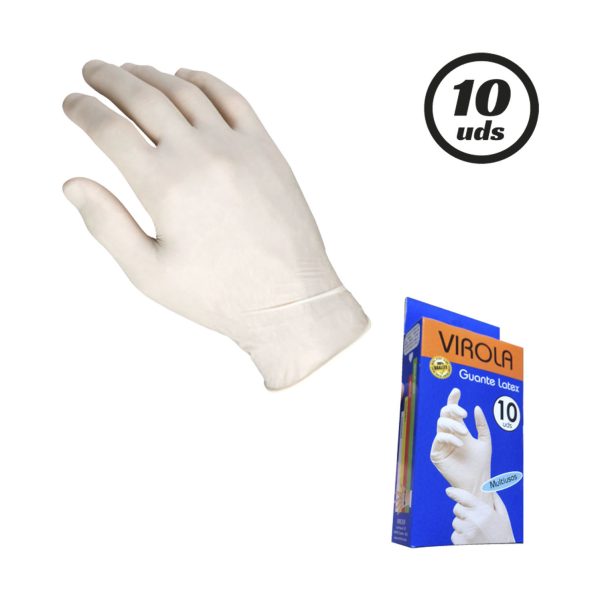 Guantes de látex