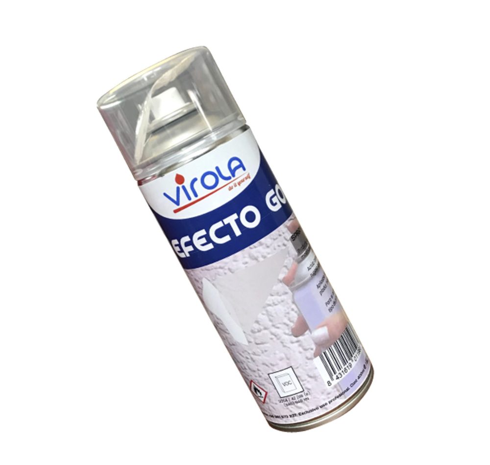 Spray efecto gotelé