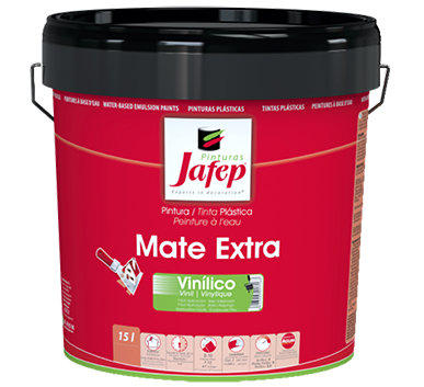 Mate Extra Vinílico pintura plástica antimoho Jafep