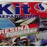 Kit de resina de poliéster con peróxido y fibra